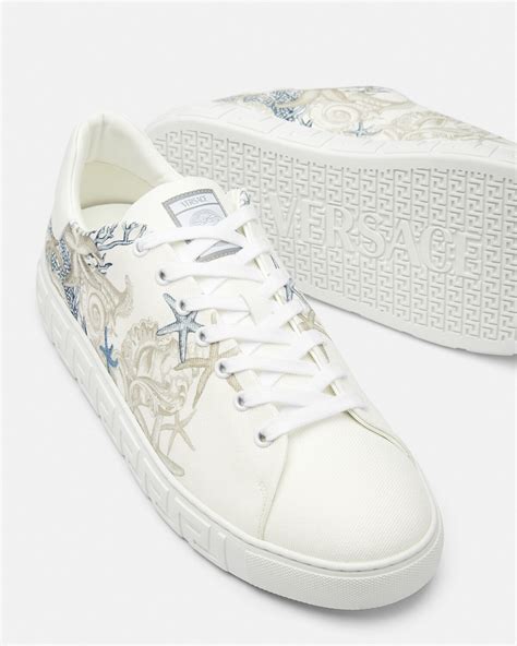 sneakers versace dama|versace sea greca sneakers.